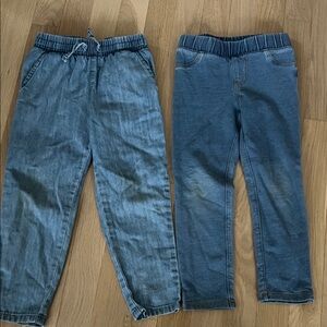 Cat & Jack Kids Light and Dark Blue Jeans